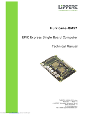 Lippert Hurricane-QM57 Technical Manual