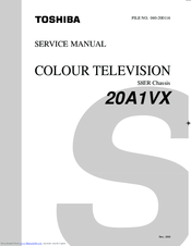 Toshiba 20A1VX Service Manual
