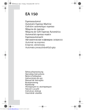 Aeg EA 150 Operating Instructions Manual