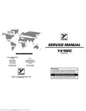 YORKVILLE YX15PC Service Manual
