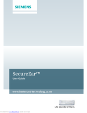 Siemens SecureEar User Manual