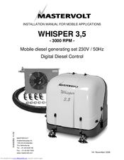 Mastervolt WHISPER 3 Installation Manual