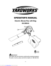 Yardworks 60-3866-8 Operator's Manual