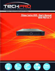Techpro NVR-PRE16C-P User Manual