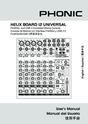 phonic helix board 18 universal drivers not connected