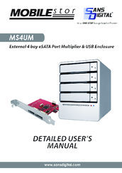 Sans Digital MobileStor MS4UM User Manual