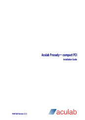 aculab Prosody Installation Manual