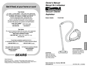 Kenmore 116.23155C Owner's Manual