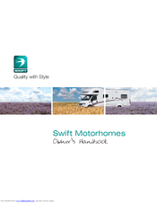Swift 2005 MH Owner's Handbook Manual