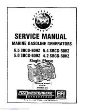 Westerbeke 6.5 SBCG-60HZ Service Manual