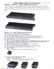 SC&T HE04M User Manual