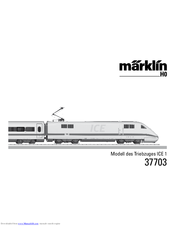 Marklin 37703 User Manual
