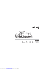 Marklin Baureihe V60 360 User Manual