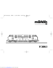 Marklin V 200.1 User Manual