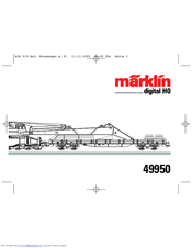 Marklin 49950 User Manual