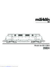 Marklin 39804 User Manual