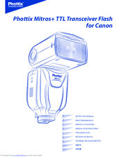 Phottix Mitros Instruction Manual