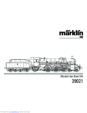 Marklin 39021 User Manual