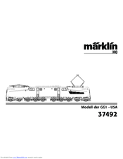 Marklin 37492 User Manual