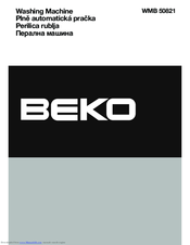 Beko WMB 50821 Manual
