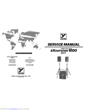 Yorkville eXcursion1000 Service Manual