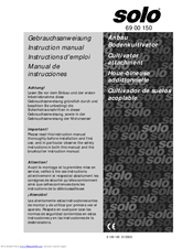 Solo 69 00 150 Instruction Manual
