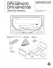 Kenwood DPX-MP4070B Service Manual