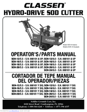 Classen SCH-18 Operator's Manual & Parts List