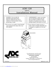 ADC ADH-120 Installation Manual