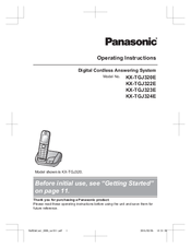 Panasonic Kx Tgj324e Manuals Manualslib