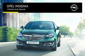 Opel OPEL INSIGNIA Infotainment Manual