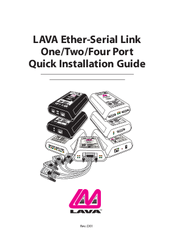 Lava Ether-Serial Link Quick Installation Manual
