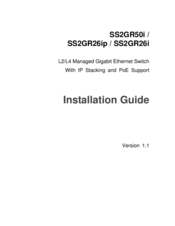 Amer.com SS2GR50i Installation Manual
