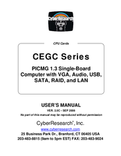 CyberResearch CEGC Series User Manual