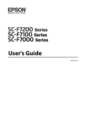 Epson SC-F7200 Series User Manual