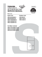 Toshiba ESTIA HWS-1102H-E Service Manual