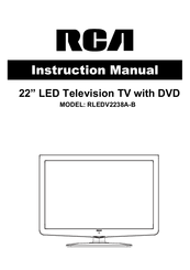 Rca RLEDV2238A-B Instruction Manual
