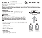 PowerTap PowerCal 30251 User Manual