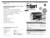 ProMariner ProSport20 Plus Owner's Manual And Installation Manual