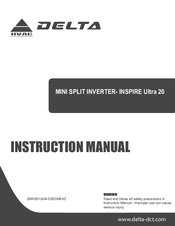Delta INSPIRE Ultra 20 Instruction Manual