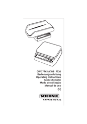 Soehnle CWB 7726 Operating Instructions Manual
