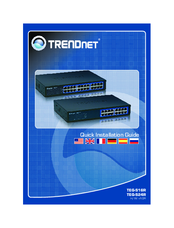 TRENDnet TEG-S16R - DATA SHEETS Quick Installation Manual