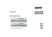 Sanyo VHR-VK910A User Manual