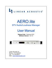 Linear Acoustic AERO.lite User Manual