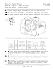 Coleman PowerMate CT4090410 Operator's & Parts Manual