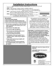 Kingsman IDV33LPE Installation Instructions Manual