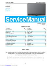 AOC 67100ba1 Service Manual