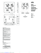 Braun BNC014G-RC User Instructions