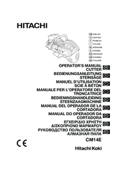 Hitachi CM14E Operator's Manual
