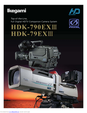 Ikegami HDK-790EXIII Manual